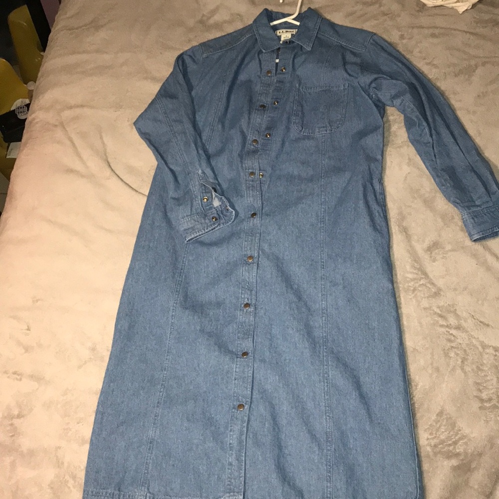 jean dress